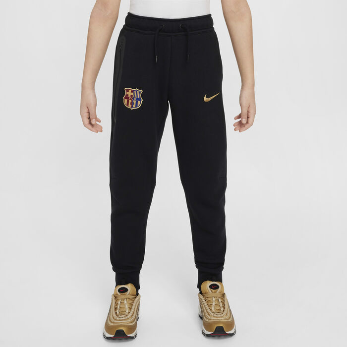 Nike Kids' F.C. Barcelona Tech Fleece Football Pants Black Nike Kids' F.C. Barcelona Tech Fleece Football Pants Black image number 0