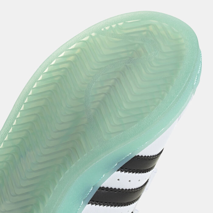 adidas Originals Kids' Superstar LED Lights Shoes White image number 5