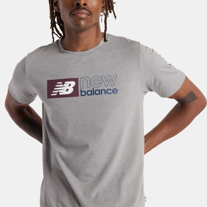 New Balance Men's Sport Essentials Graphic T-Shirt Grey New Balance Men's Sport Essentials Graphic T-Shirt Grey image number 3
