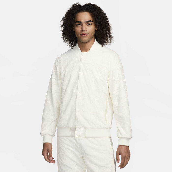 Nike Men's Dri-FIT Basketball Jacket White image number 0