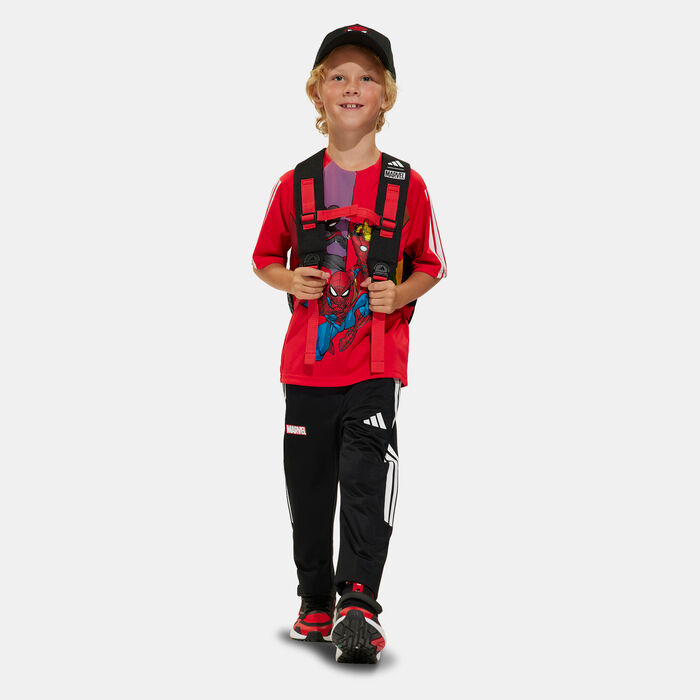 adidas Kids' Marvel Spider-Man T-Shirt Red adidas Kids' Marvel Spider-Man T-Shirt Red image number 2