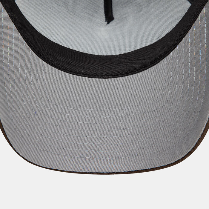 New Era Men's Motorsport 9FORTY A-Frame Trucker Cap Beige image number 4