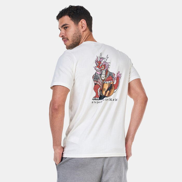 PUMA Men's x Staple Graphic T-Shirt White PUMA Men's x Staple Graphic T-Shirt White image number 1