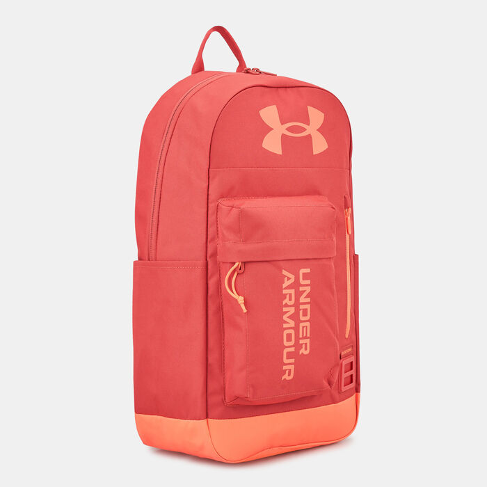 Under Armour UA Halftime Backpack Red Under Armour UA Halftime Backpack Red image number 2