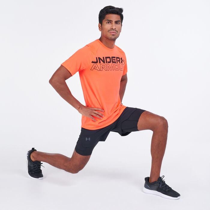 Under Armour Men's UA Iso-Chill Run 2-in-1 Shorts Black Under Armour Men's UA Iso-Chill Run 2-in-1 Shorts Black image number 2