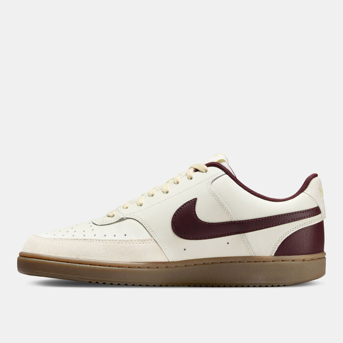 Nike Men's Court Vision Low Shoes Ivory Nike Men's Court Vision Low Shoes Ivory image number 2