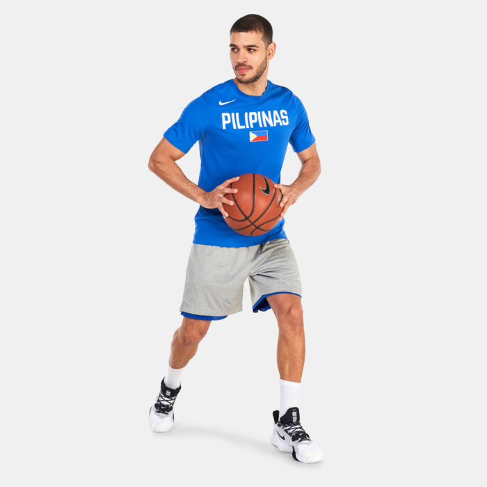 Nike Men's Dri-FIT Philippines Basketball T-Shirt Blue image number 2