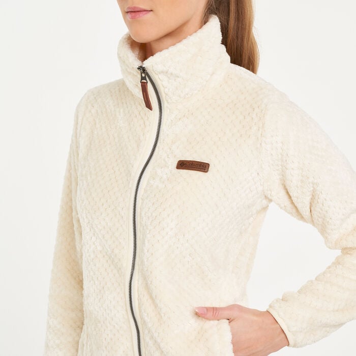 Columbia Women's Fire Side™ II Sherpa Full-Zip Jacket White Columbia Women's Fire Side™ II Sherpa Full-Zip Jacket White image number 6