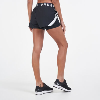 Under Armour Women's Play Up 2-in-1 Shorts Black