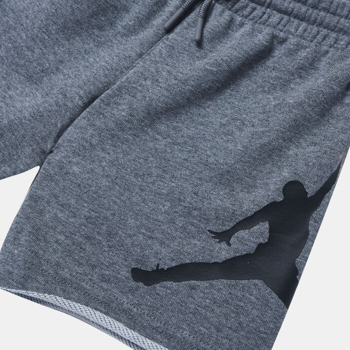 Jordan Kids' Jumpman Air Fleece Shorts (Younger Kids) Grey Jordan Kids' Jumpman Air Fleece Shorts (Younger Kids) Grey image number 2
