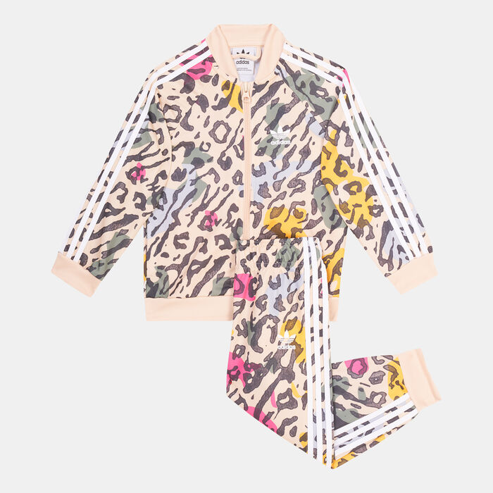 adidas Originals Kids' Animal Print SST Set Multi-Color image number 0