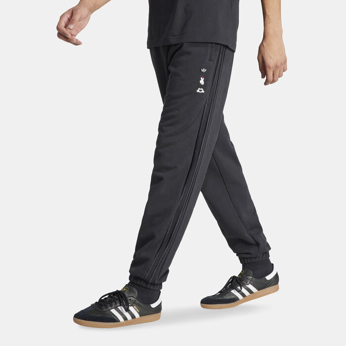 adidas Originals Men's Mickey Mouse x Originals Pants Black adidas Originals Men's Mickey Mouse x Originals Pants Black image number 0