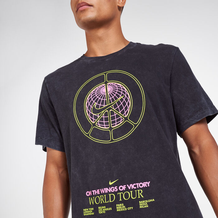 Nike Men's Sportswear Music Tour T-Shirt Black Nike Men's Sportswear Music Tour T-Shirt Black image number 3