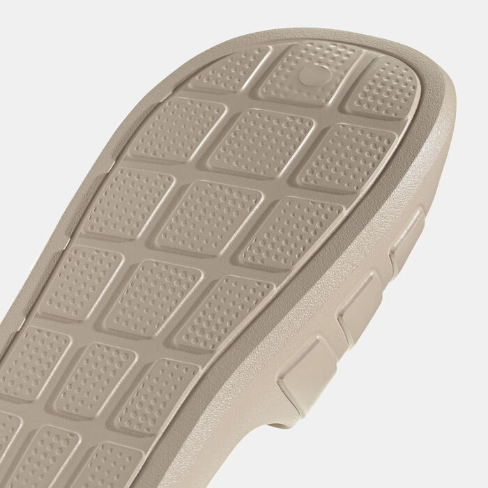 adidas Men's Adilette Flow Slides Brown adidas Men's Adilette Flow Slides Brown image number 5