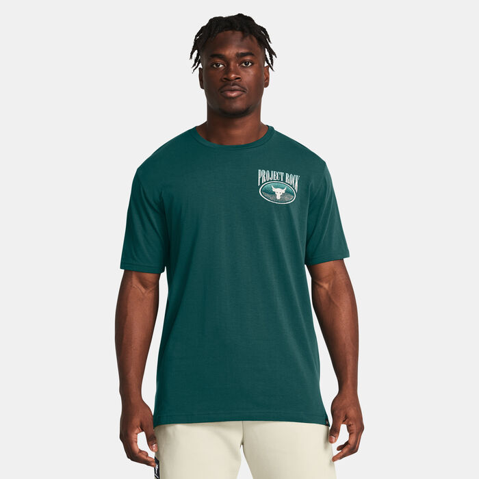 Under Armour Men's Project Rock Graphic T-Shirt Green image number 0