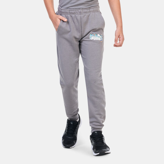 PUMA Kids' Essentials+ Summer Camp Sweatpants Grey image number 0