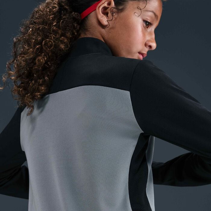 Nike Kids' Academy 1/4-Zip Football Drill Top Grey Nike Kids' Academy 1/4-Zip Football Drill Top Grey image number 1