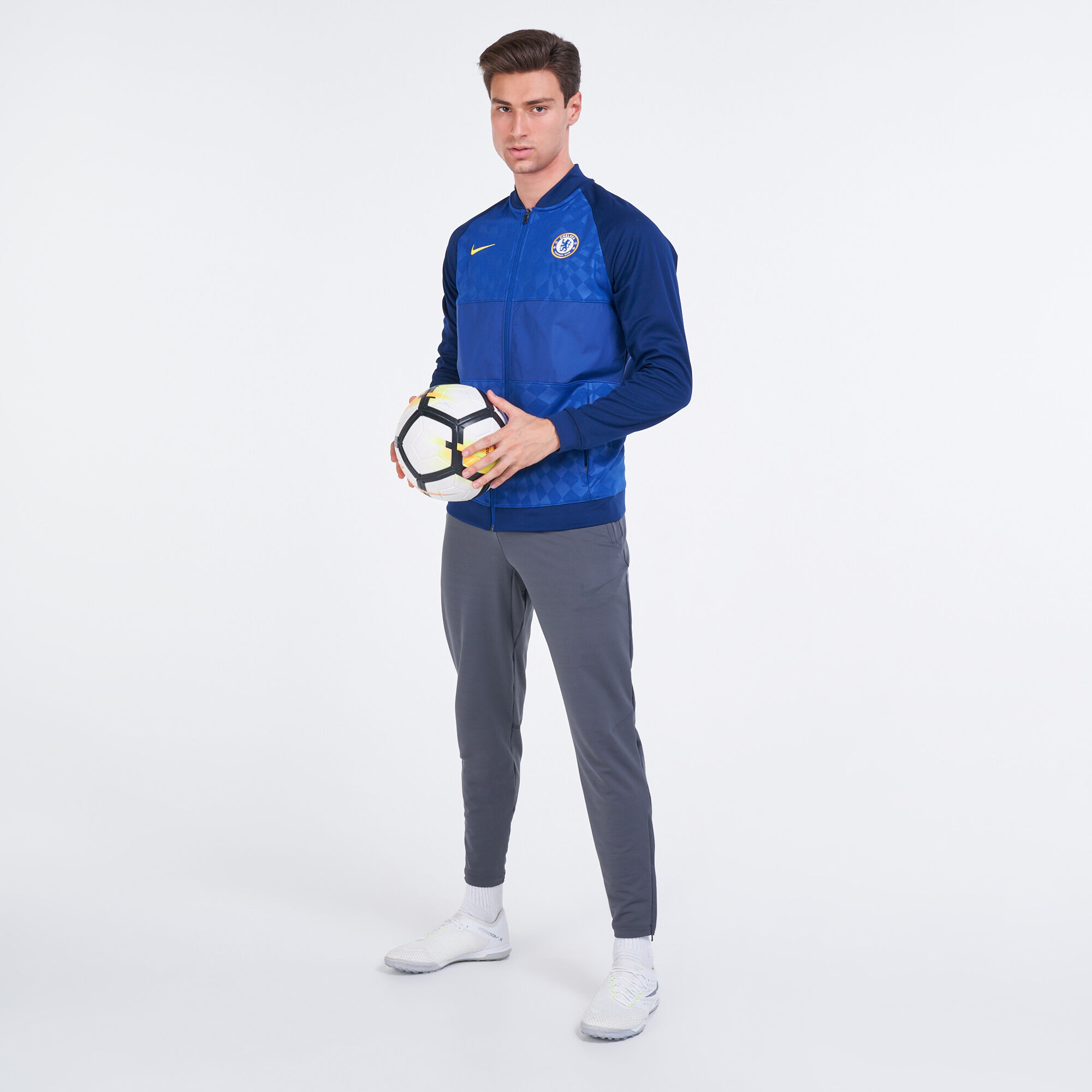 Men s Chelsea F.C. I96 Anthem Football Track Jacket
