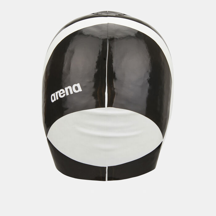 Arena 50th Team Stripe Swimming Cap White image number 0