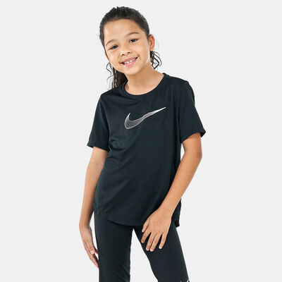 Nike Kids' Dri-FIT One Graphic T-Shirt Black Nike Kids' Dri-FIT One Graphic T-Shirt Black