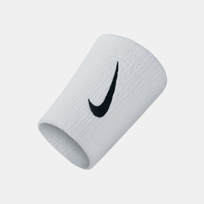 Nike Premier Dri-FIT Doublewide Tennis Wristbands (1 Pair) Black Nike Premier Dri-FIT Doublewide Tennis Wristbands (1 Pair) Black image number 0