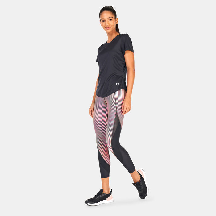 Under Armour Women's UA Speed Stride 2.0 T-Shirt Black image number 2