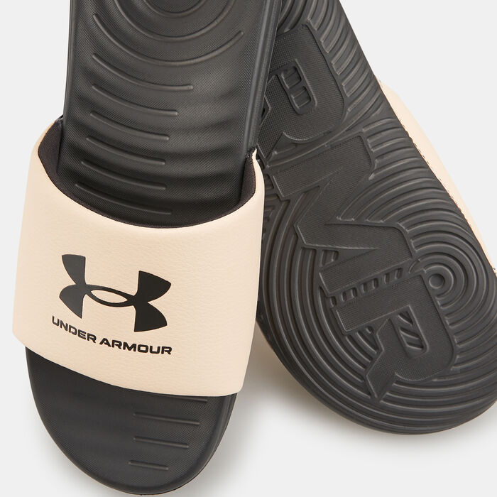 Under Armour Women's Ansa Fixed Slides Pink image number 2