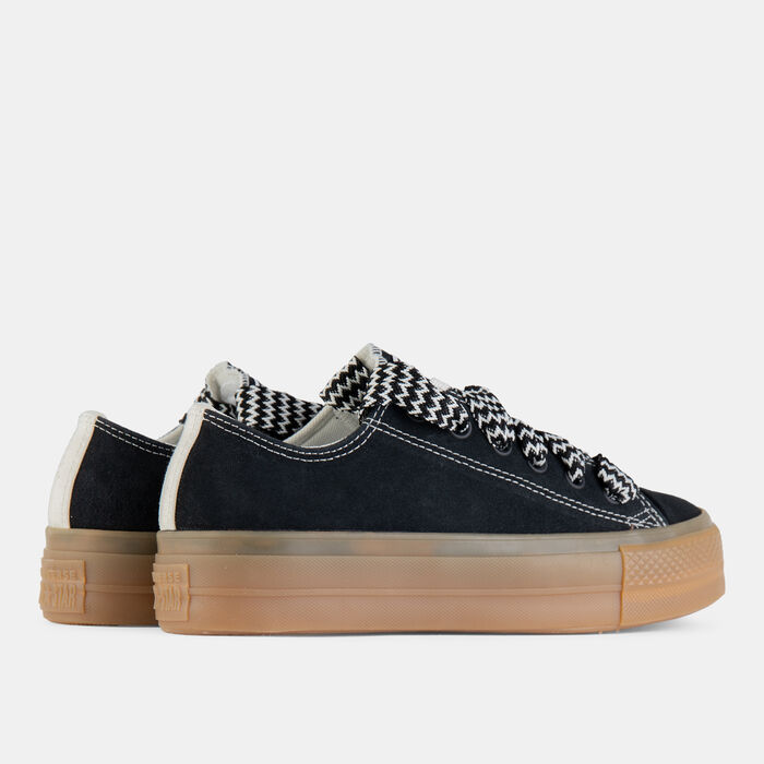 Converse Women's Chuck Taylor All Star Lift Platform Shoes Black Converse Women's Chuck Taylor All Star Lift Platform Shoes Black image number 2