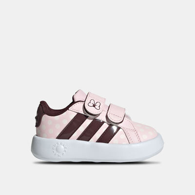 adidas Kids' Disney Minnie Mouse Grand Court Shoes Pink