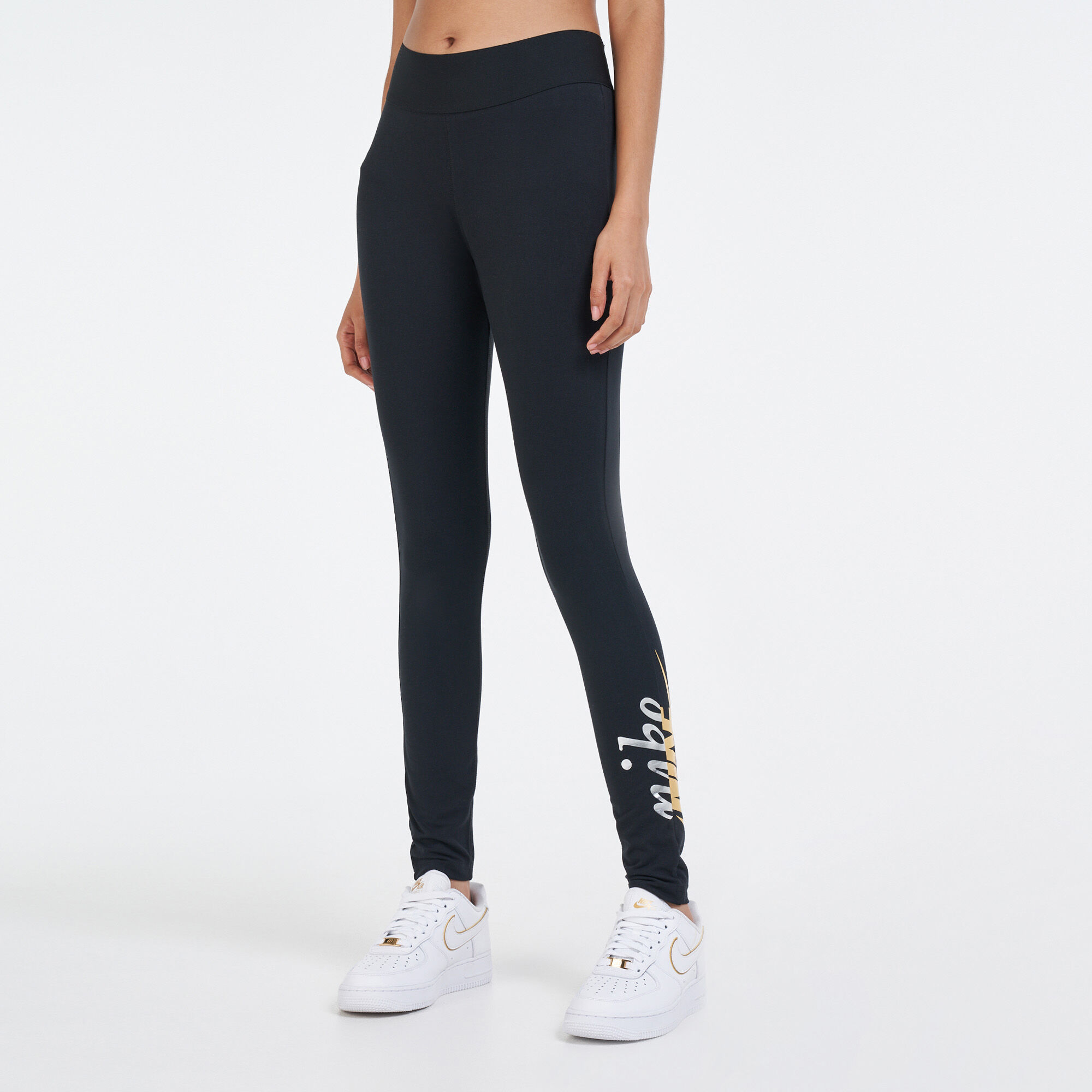 Women's nike metallic leggings discount
