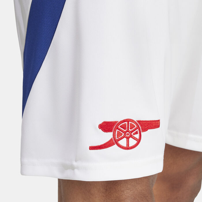 adidas Men's Arsenal Replica Home Football Shorts - 2024/25 White adidas Men's Arsenal Replica Home Football Shorts - 2024/25 White image number 3