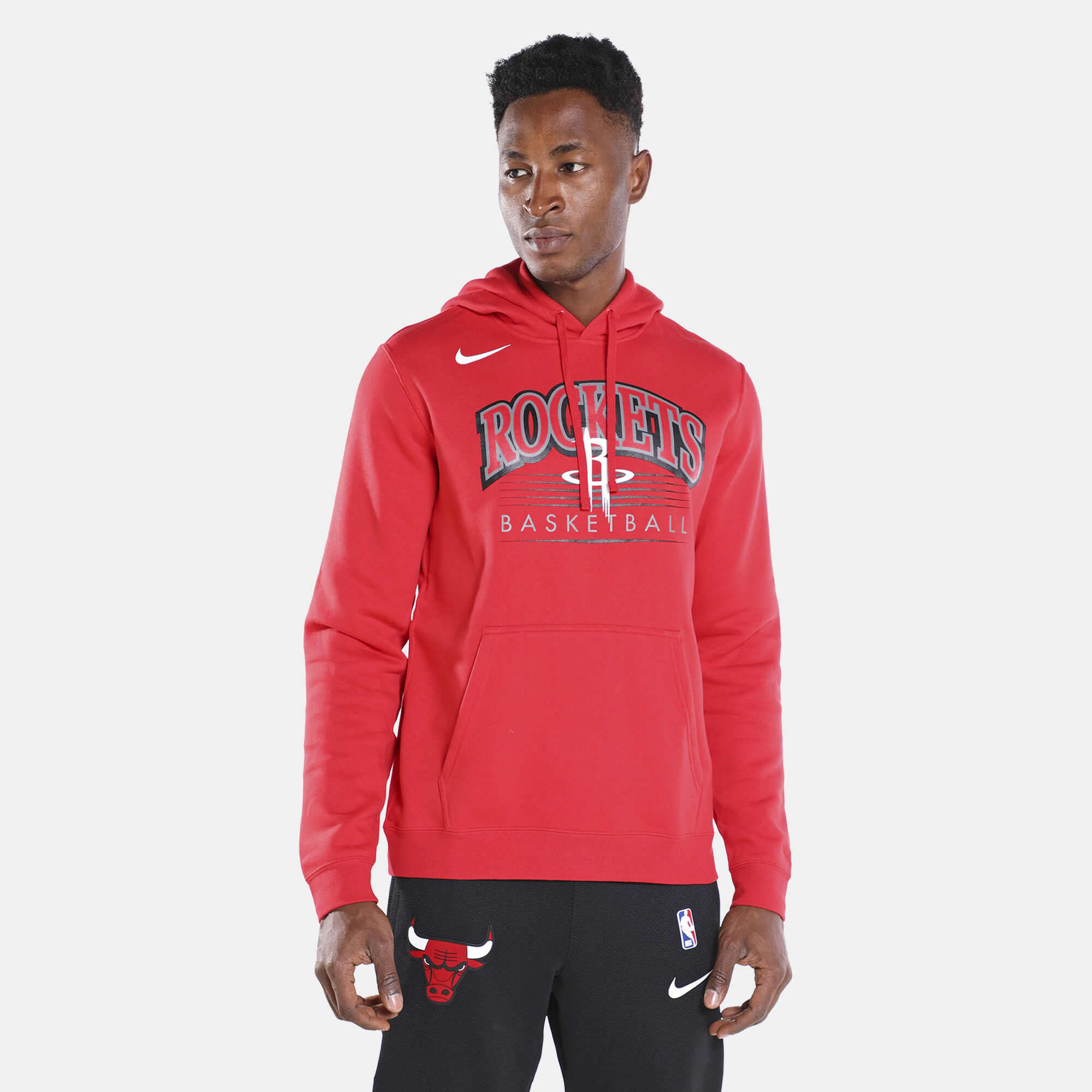 Buy Nike Men s NBA Housten Rockets Basketball Hoodie Red in KSA SSS