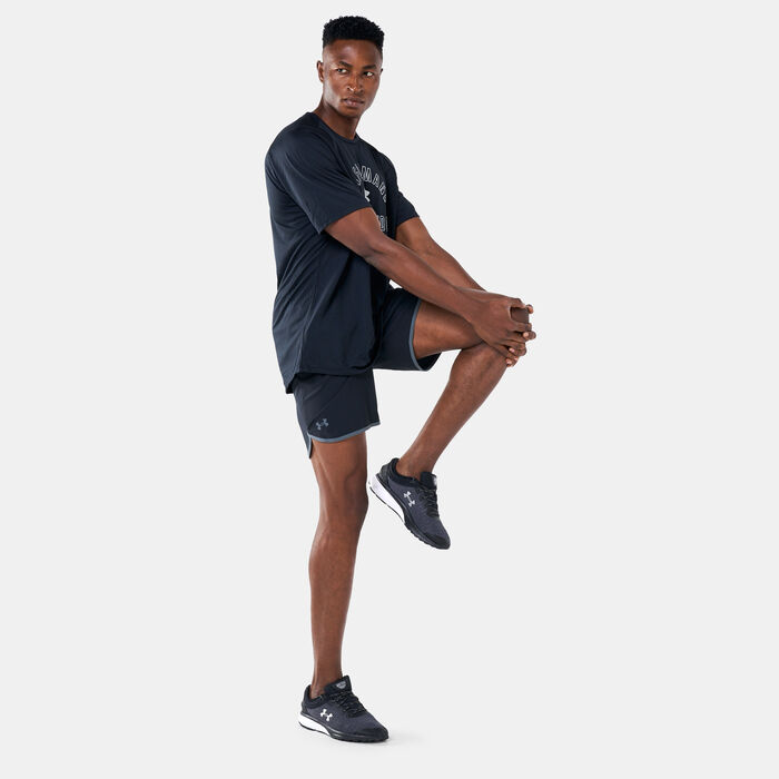 Under Armour Men's UA HIIT Woven Shorts Black Under Armour Men's UA HIIT Woven Shorts Black image number 2