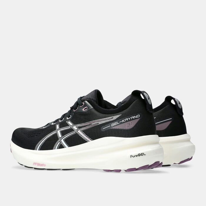 ASICS Women's GEL-KAYANO 31 Running Shoes Black ASICS Women's GEL-KAYANO 31 Running Shoes Black image number 2