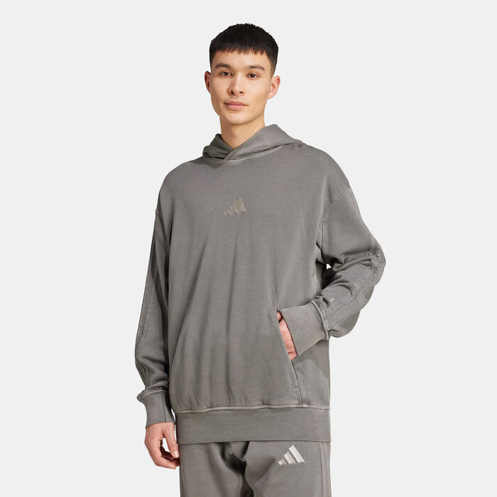 adidas Men's ALL SZN Washed Hoodie Black adidas Men's ALL SZN Washed Hoodie Black image number 0