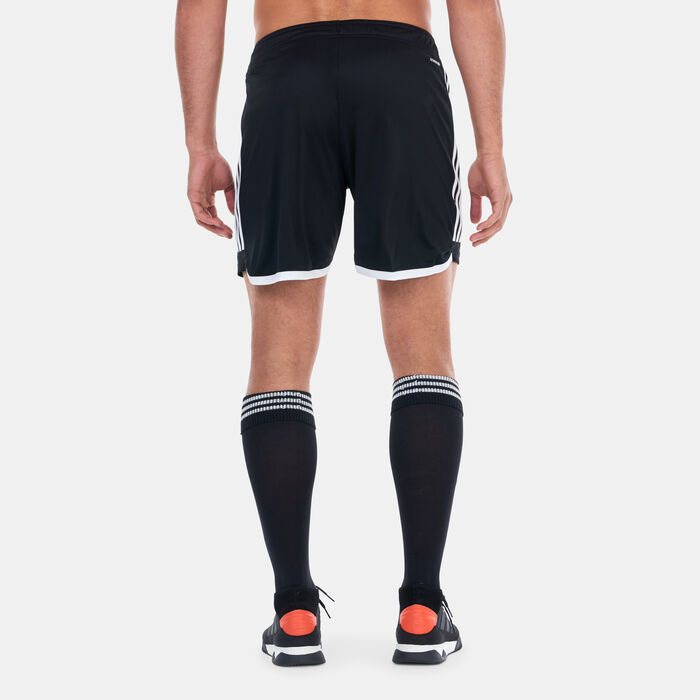adidas Men's Manchester United Away Shorts - 2023/24 Black adidas Men's Manchester United Away Shorts - 2023/24 Black image number 1