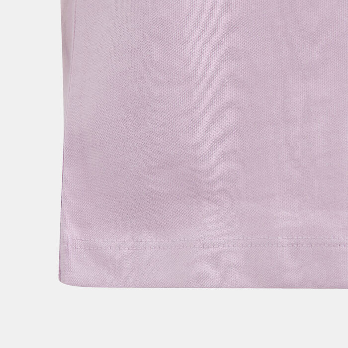 adidas Originals Kids' Floral T-Shirt Dress Purple image number 3