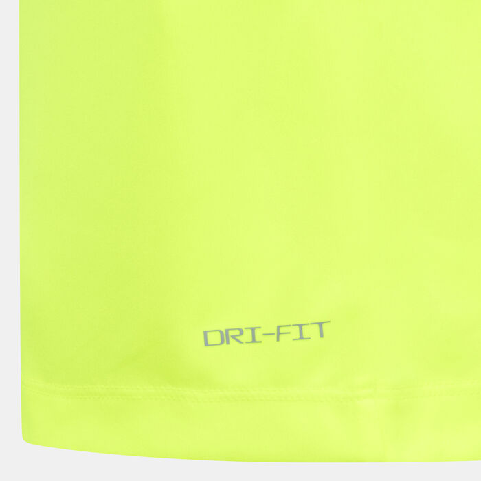 Nike Kids' Sidewinder Split Dri-FIT T-Shirt yellow image number 3