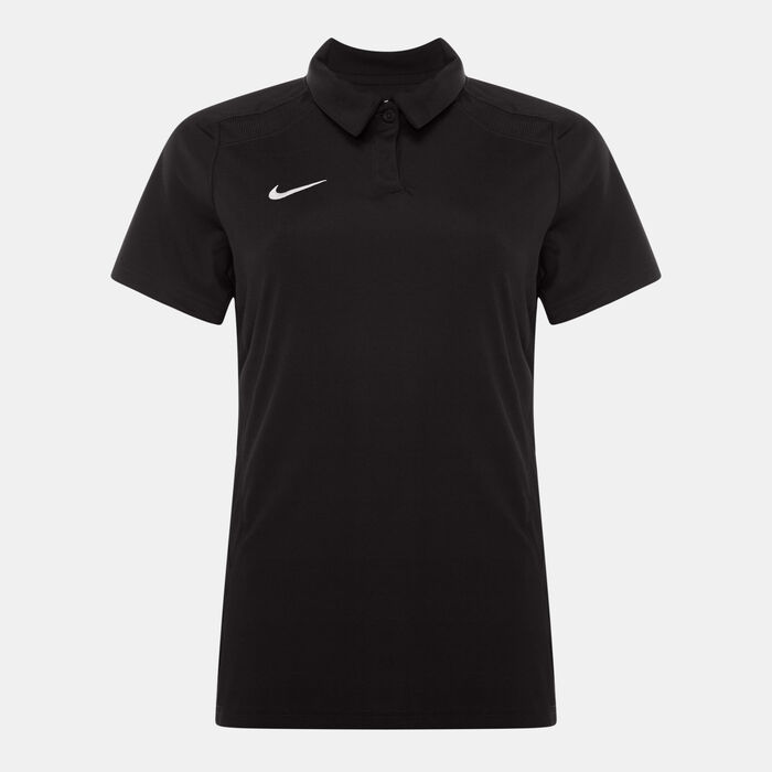 Nike Women's Team Training Polo Shirt Black Nike Women's Team Training Polo Shirt Black image number 0