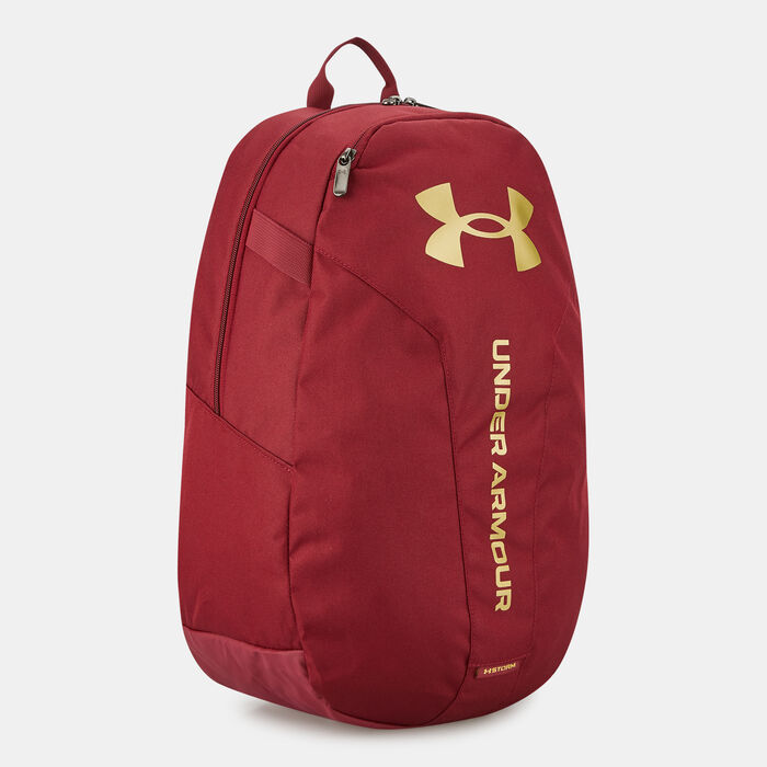 Under Armour Hustle Lite Backpack Red Under Armour Hustle Lite Backpack Red image number 2