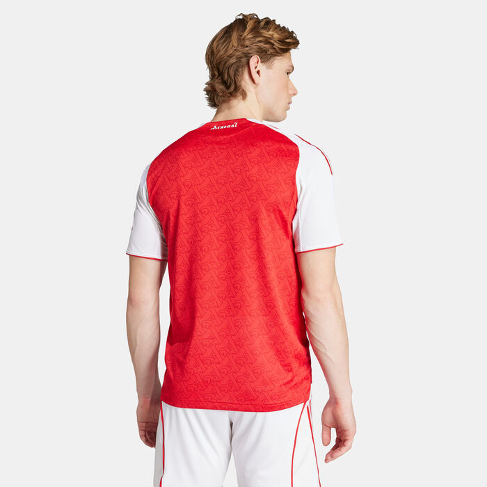 adidas Men's Arsenal 25/26 Home Authentic Football Jersey Red adidas Men's Arsenal 25/26 Home Authentic Football Jersey Red image number 1