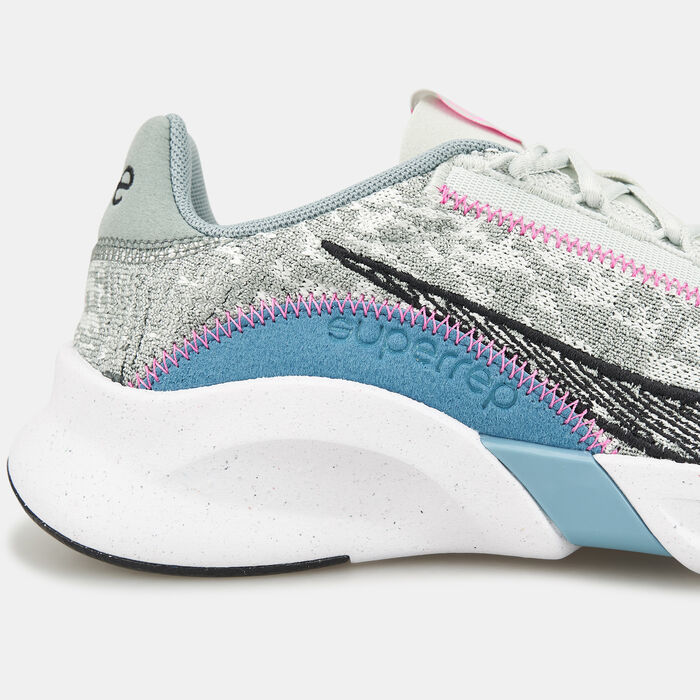 Nike Women's SuperRep Go 3 Flyknit Next Nature Training Shoe Grey image number 5
