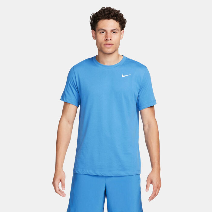 Nike Men's Dri-FIT Training T-Shirt Blue Nike Men's Dri-FIT Training T-Shirt Blue image number 0