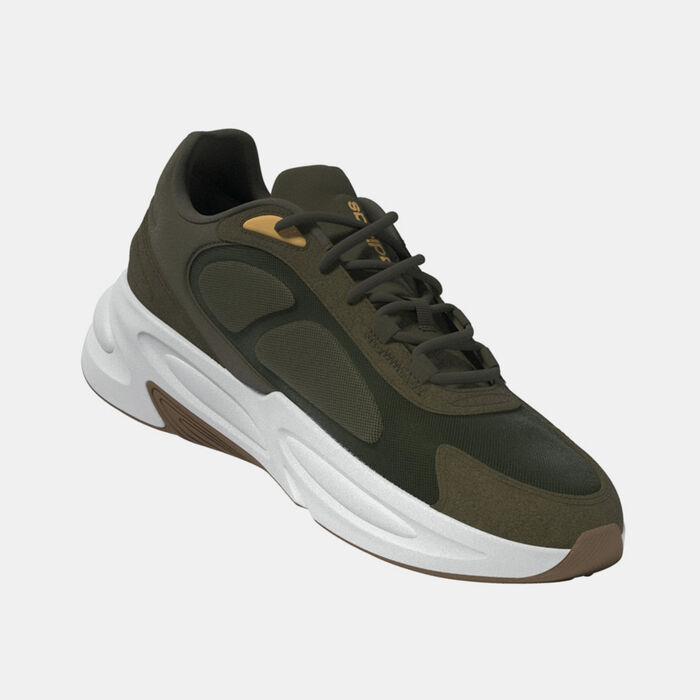 adidas Men's Ozelle Cloudfoam Shoes Green adidas Men's Ozelle Cloudfoam Shoes Green image number 1