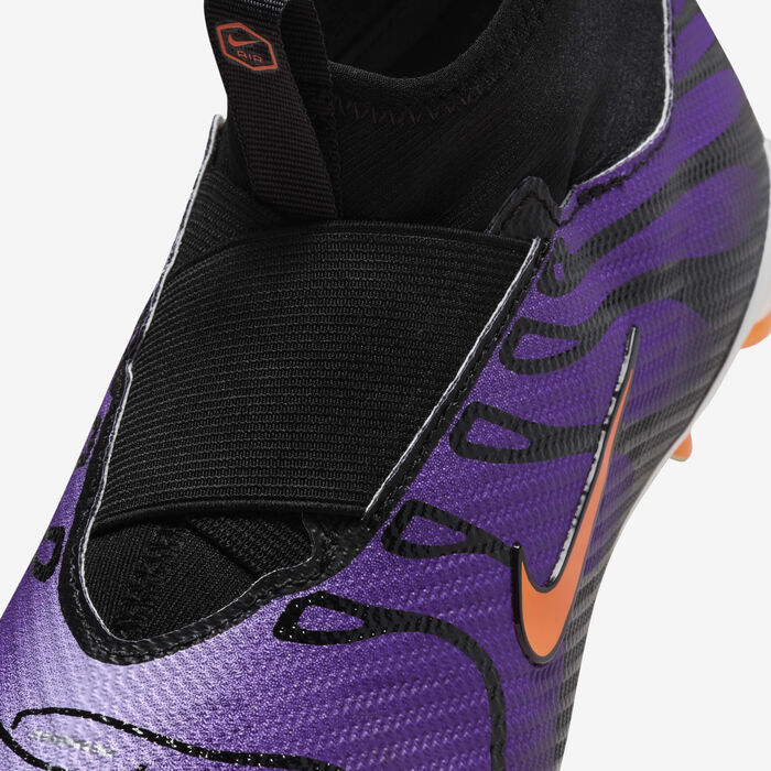 Nike Kids' Mercurial Superfly 9 FG Football Shoes Purple Nike Kids' Mercurial Superfly 9 FG Football Shoes Purple image number 7