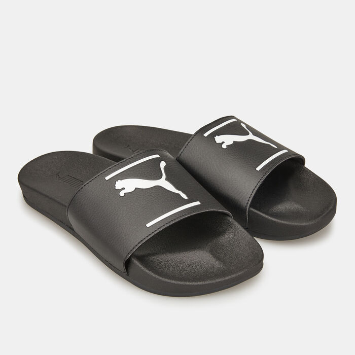PUMA Men's Leadcat FTR Comfort Slides Black PUMA Men's Leadcat FTR Comfort Slides Black image number 0