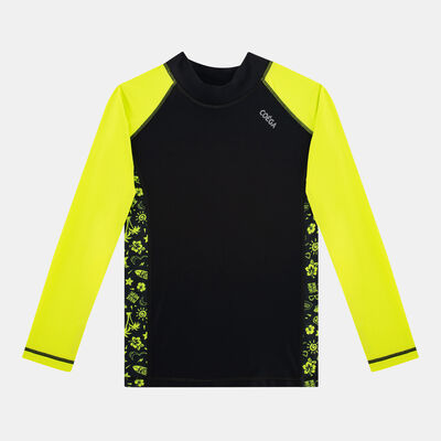 COEGA Kids' Swimming Rashguard Black