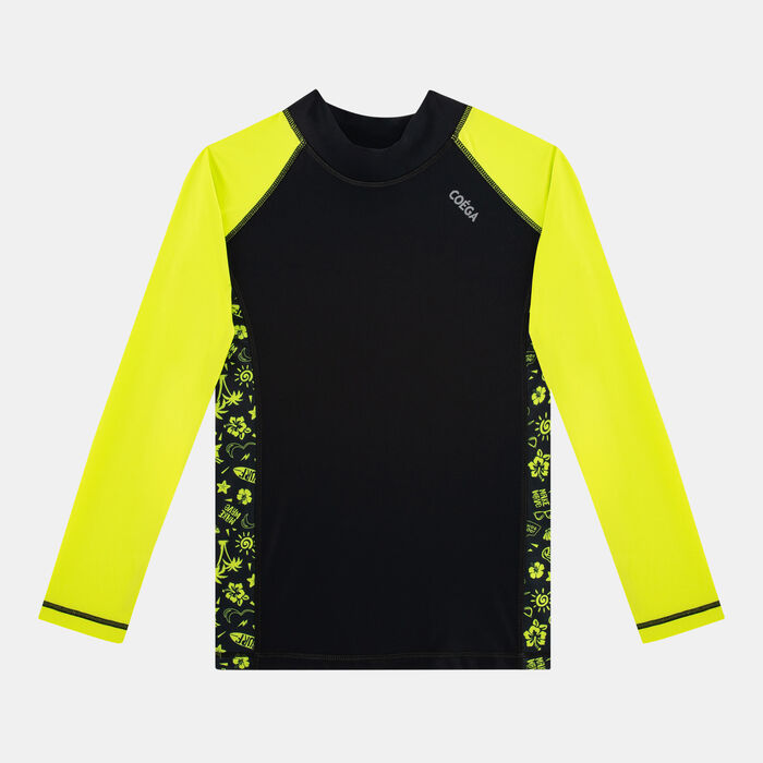 COEGA Kids' Swimming Rashguard Black COEGA Kids' Swimming Rashguard Black image number 0