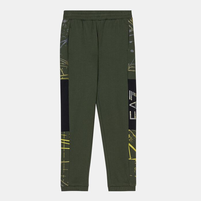EA7 Emporio Armani Kids' Visibility Sweatpants Green EA7 Emporio Armani Kids' Visibility Sweatpants Green image number 0