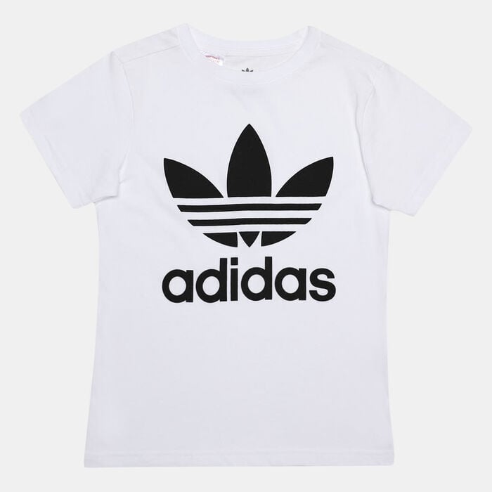 adidas Originals Kids' Trefoil T-Shirt White adidas Originals Kids' Trefoil T-Shirt White image number 0